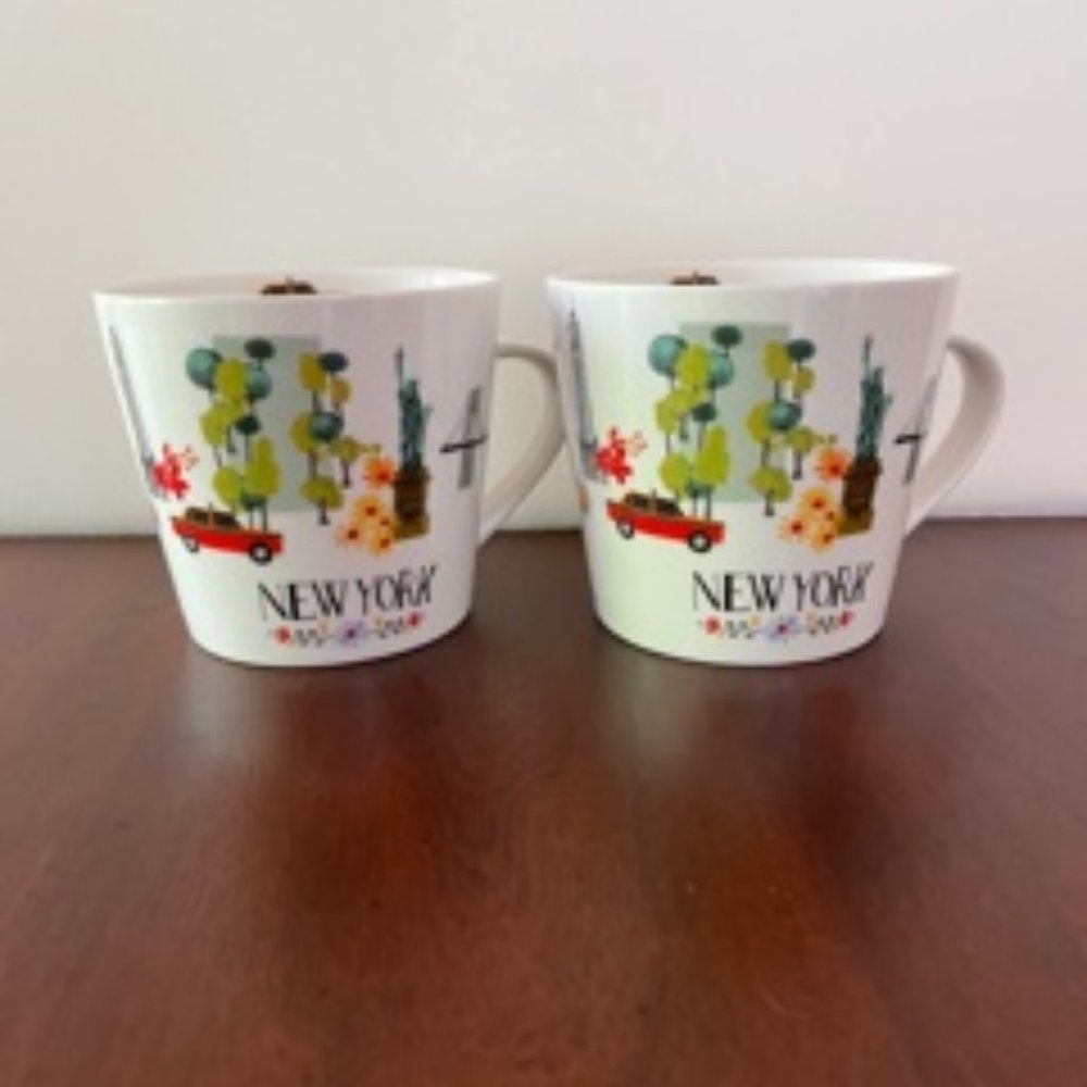 NEW -- 2 New York City Tribute Mugs